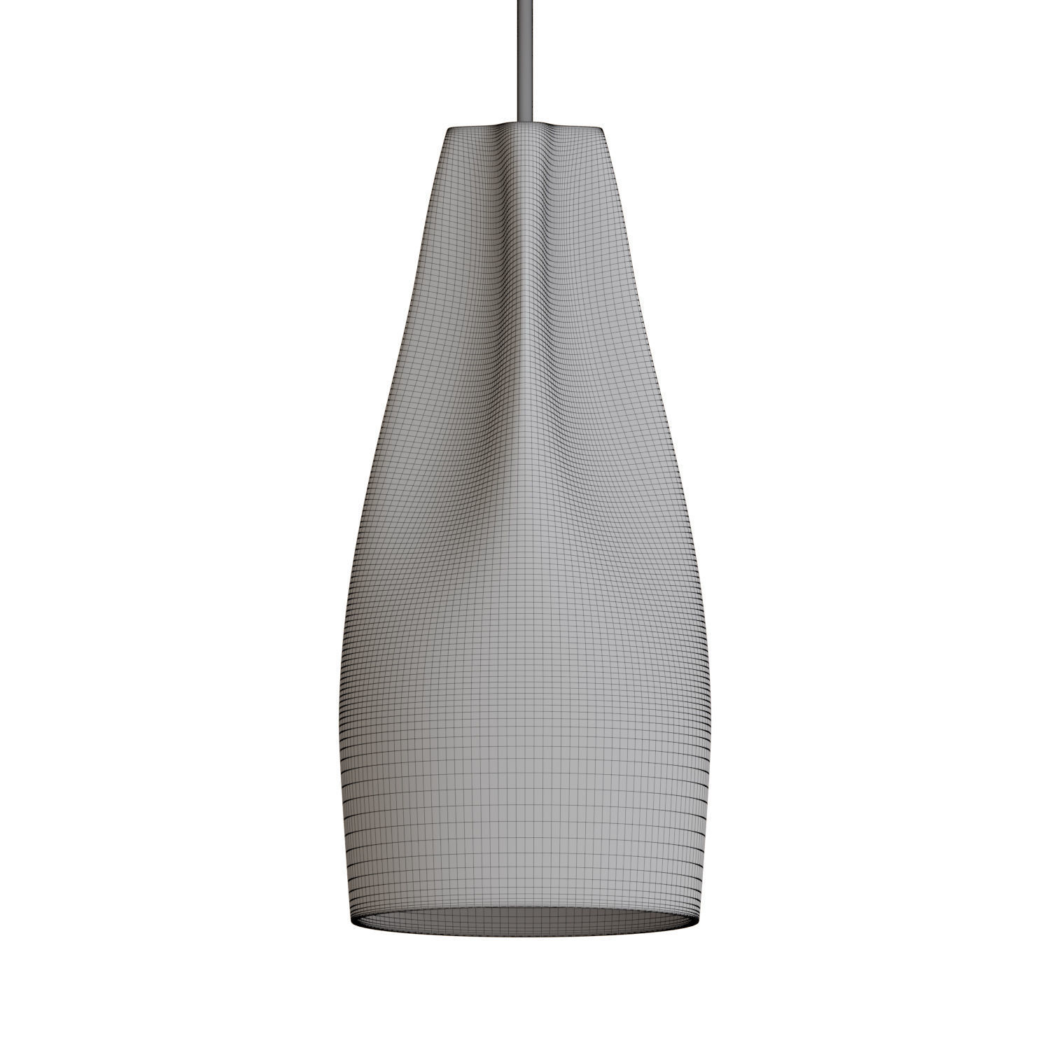 Pleat Box 13 LED Pendant Light 3D model_4