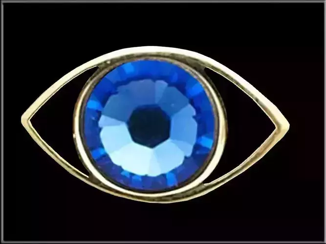 Blue Diamond Eye