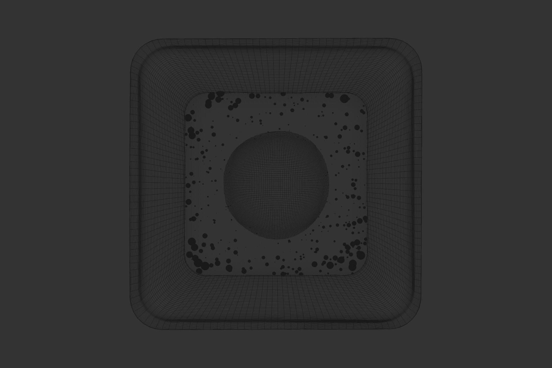 Luxury Square Rock Whiskey Glass 3D model_9