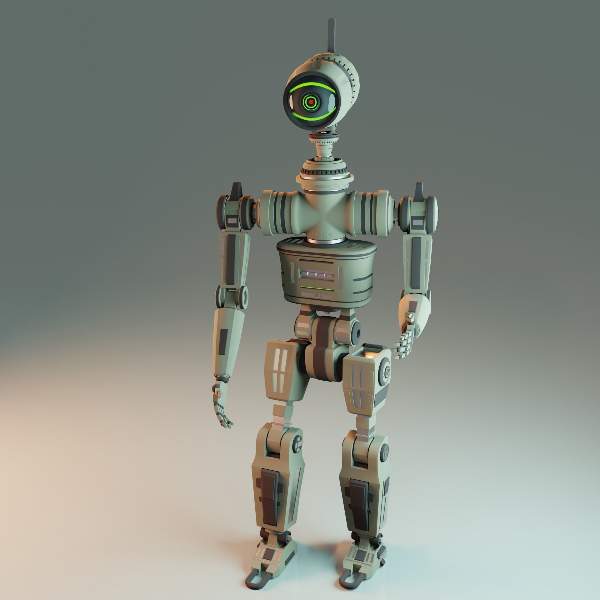 Robot 3D model_1