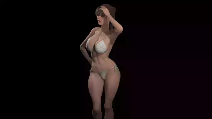 Cassey woman in bikini