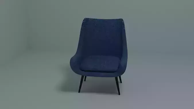 Blue Armchair