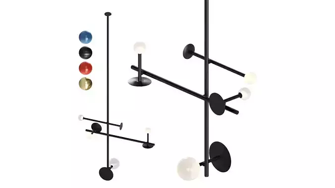 Typography VELA Pendant C by Studio Truly Truly