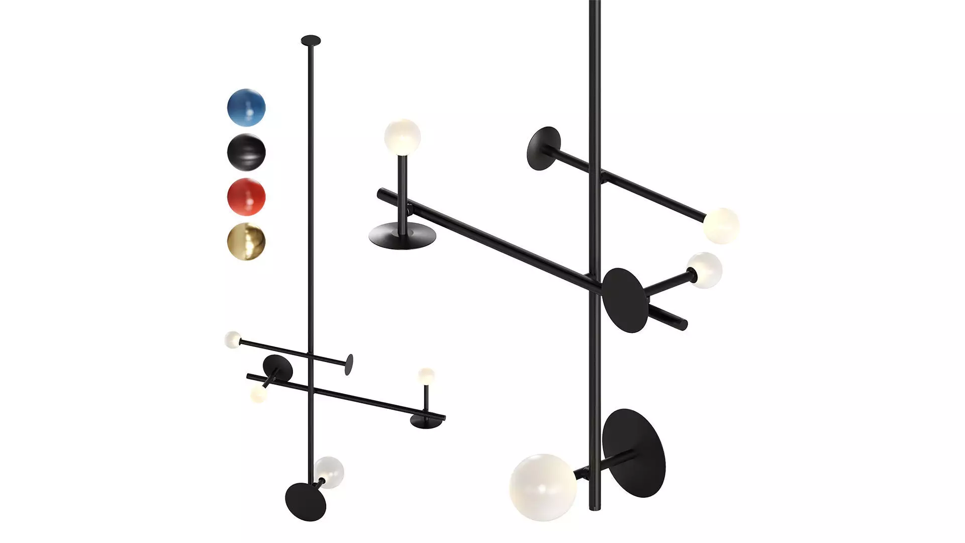 Typography VELA Pendant C by Studio Truly Truly 3D model_0