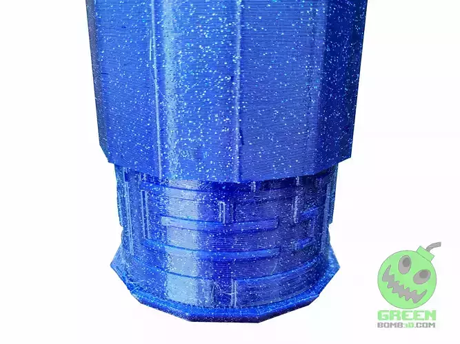 Cylinder MAZE with large storage compartment