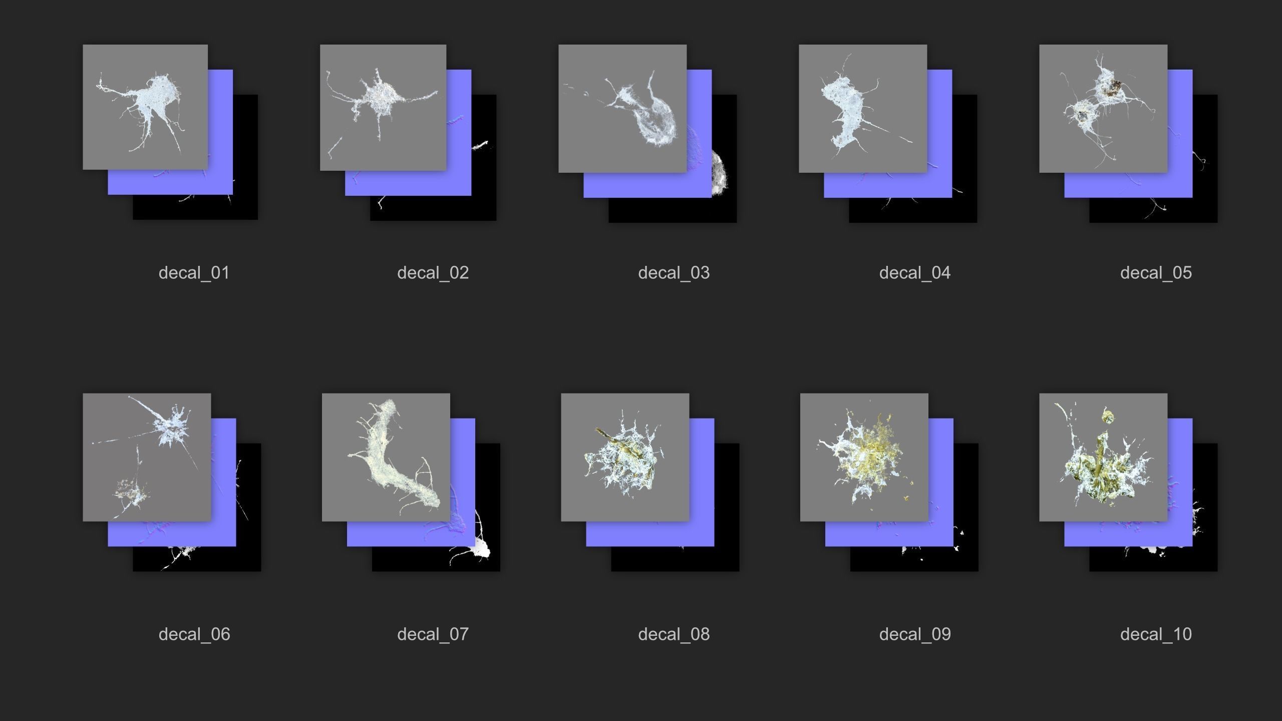 Bird Droppings Decal Textures Texture_10