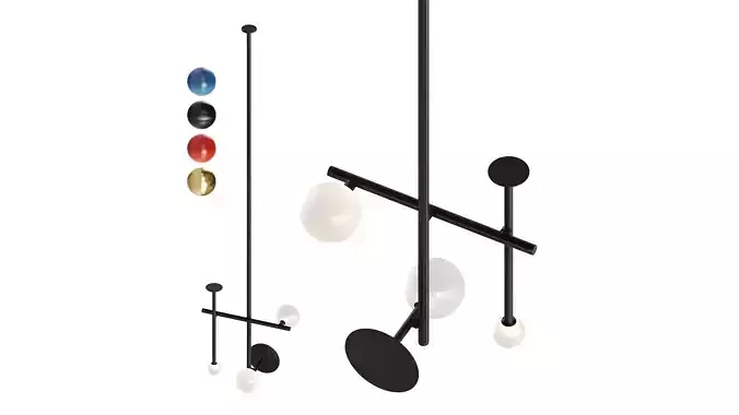 Typography VELA Pendant E by Studio Truly Truly