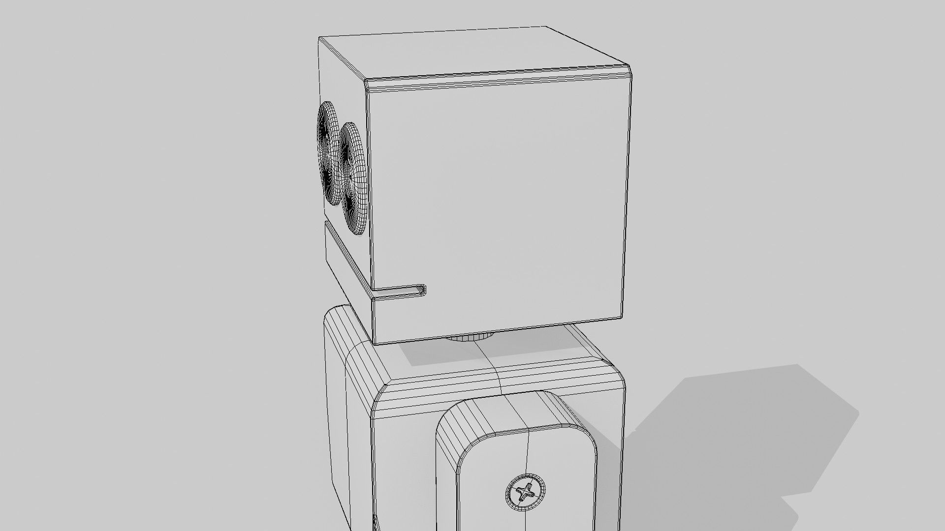 Wooden Robot 3D model_18