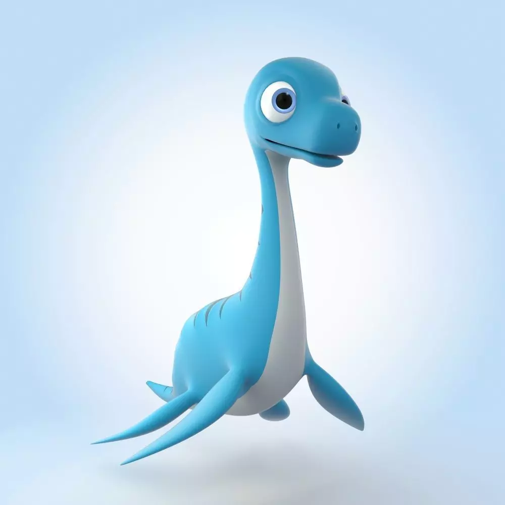 Plesiosaurus 3D model_0