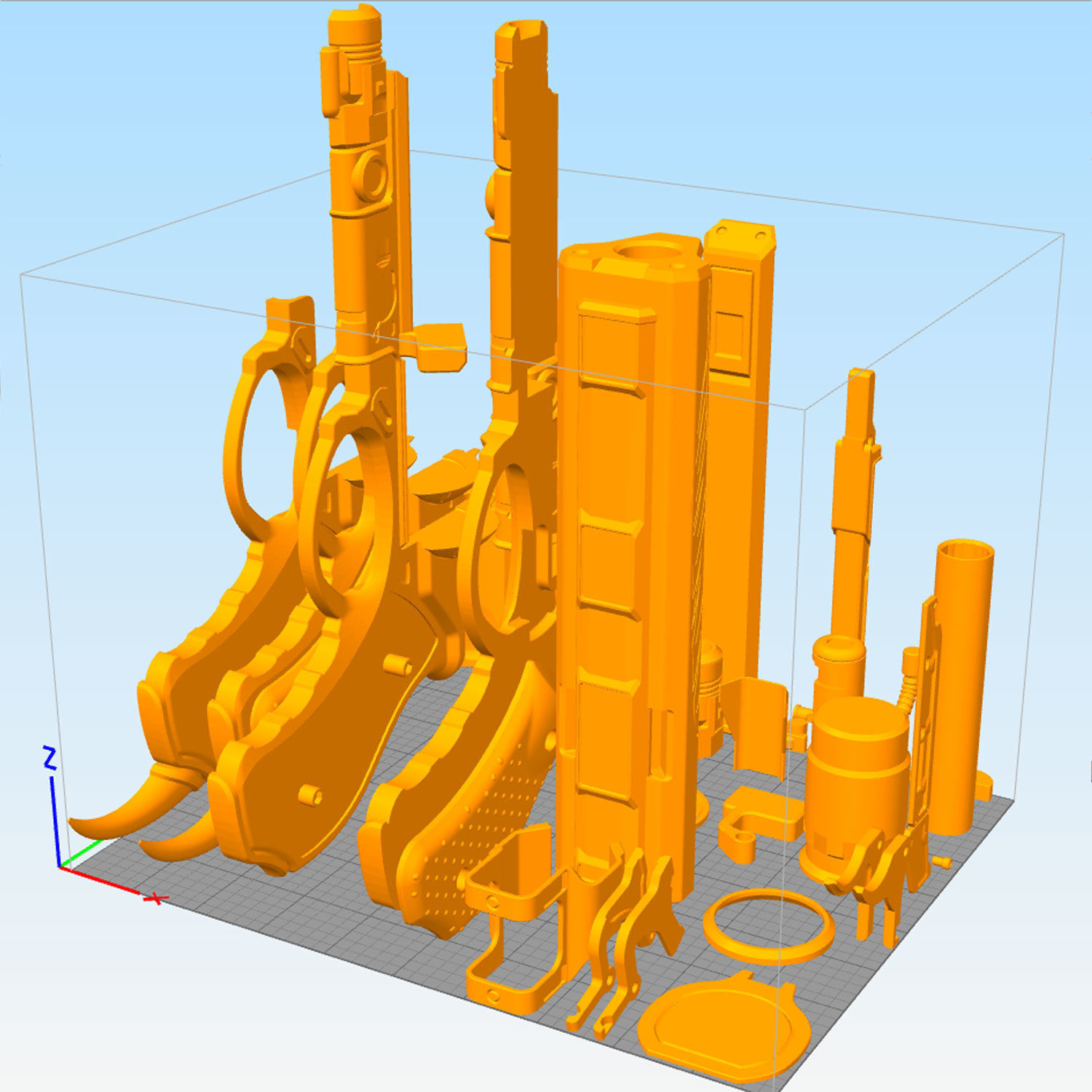 Hawkmoon Exotic Hand Cannon 3D print model_2
