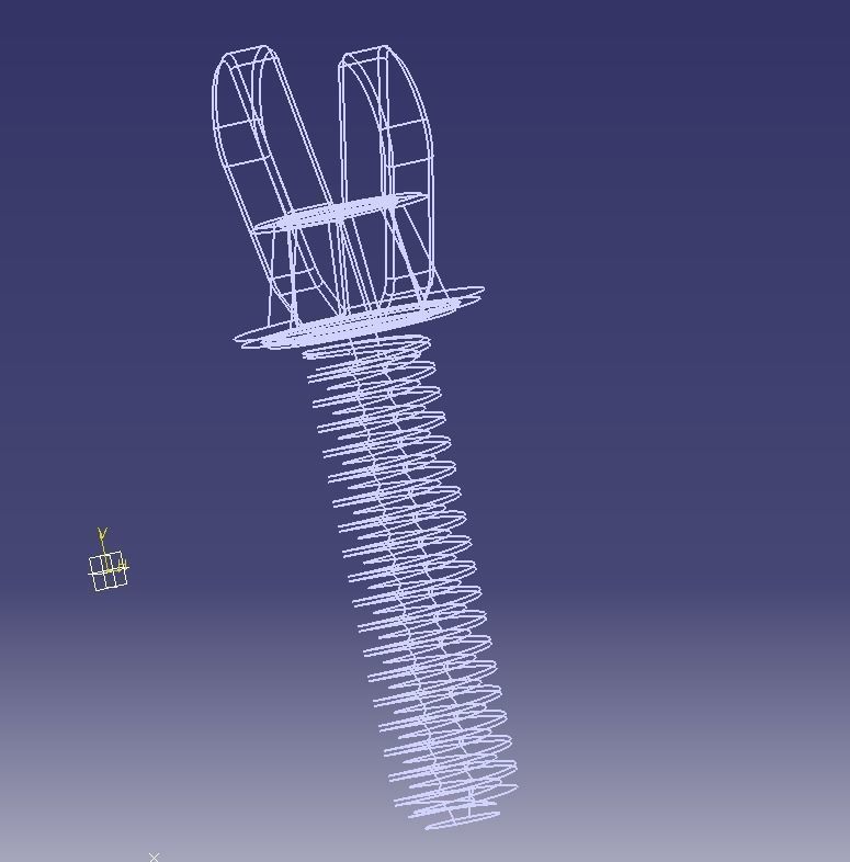 M5 x 31mm Wing Screws 3D print model_22