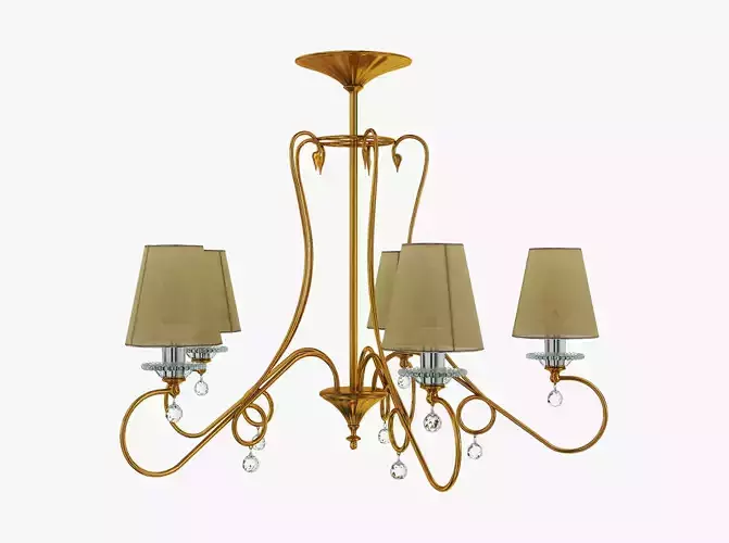 Chandelier AltaModa GUL10 3D model