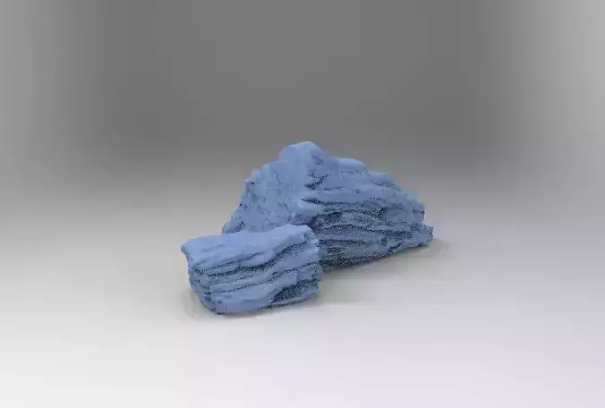 Dark Horror Cliffs 10  3D model