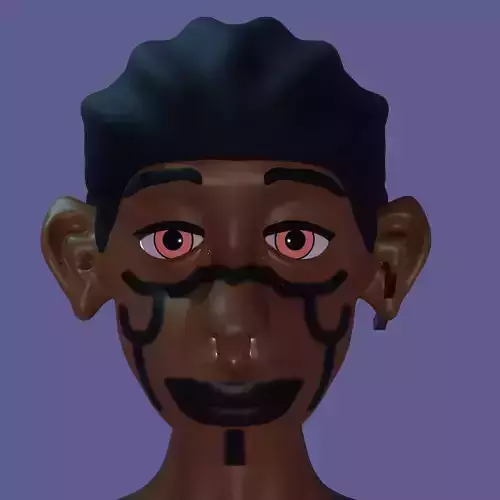 Realistic Human Basemesh - UVMapped - Man  Low-poly 3D model