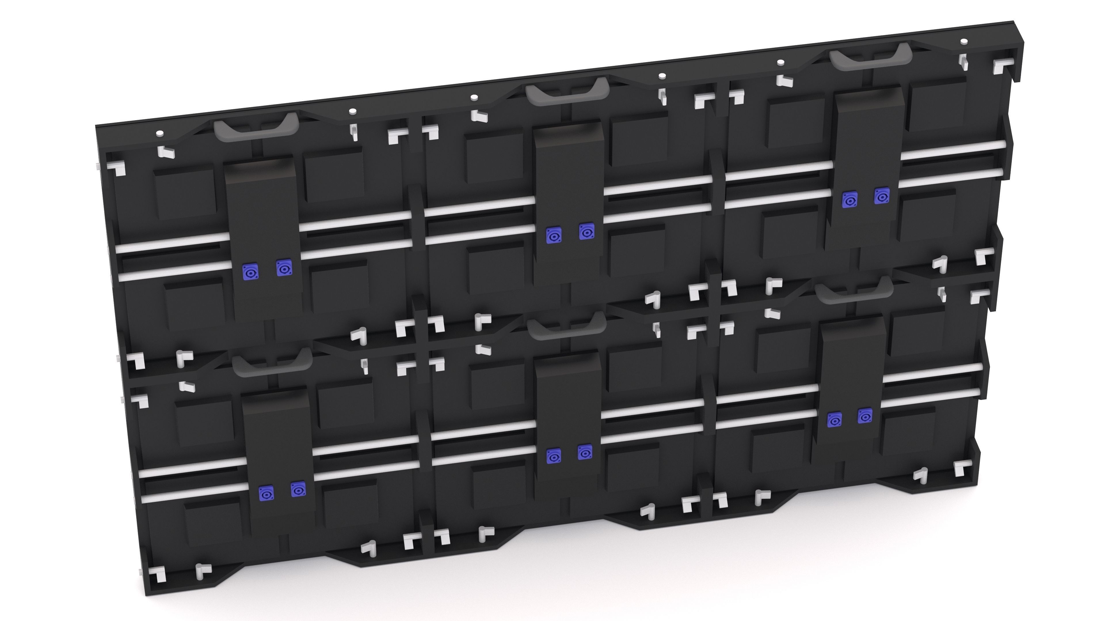 Led Screen Display Stage Panel P2 3D model_4