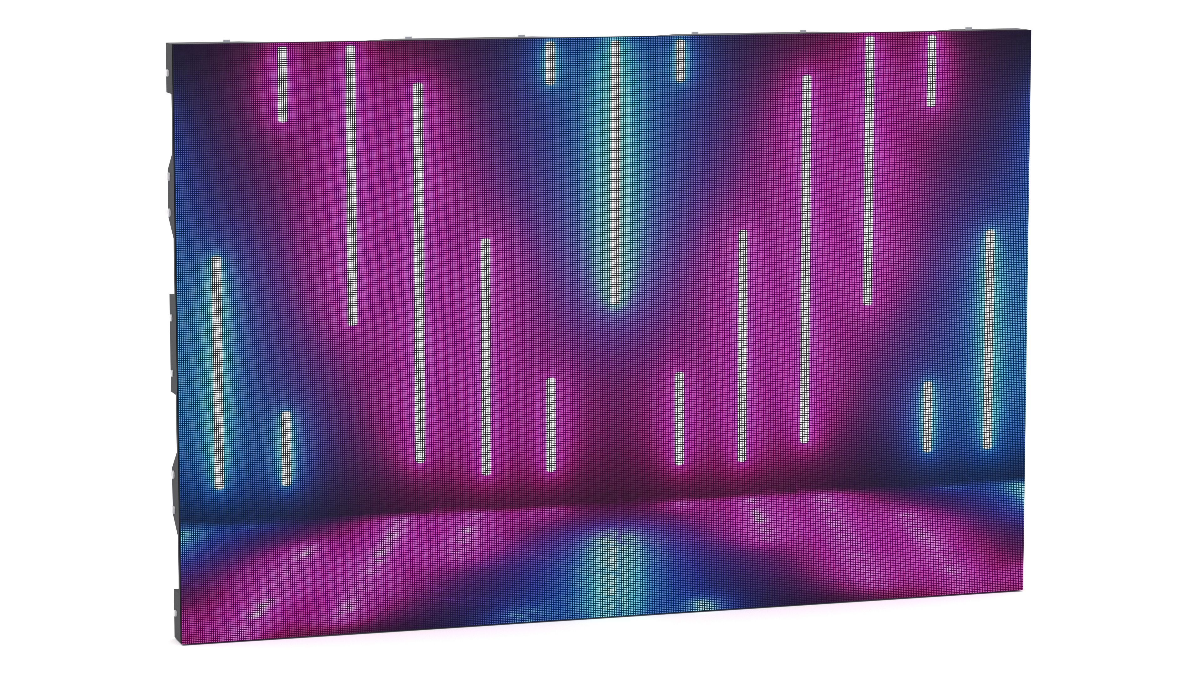 Led Screen Display Stage Panel P2 3D model_6