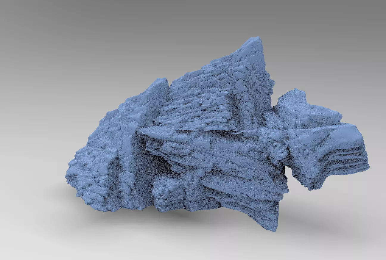 Gothic Cliffs 5 3D model_0