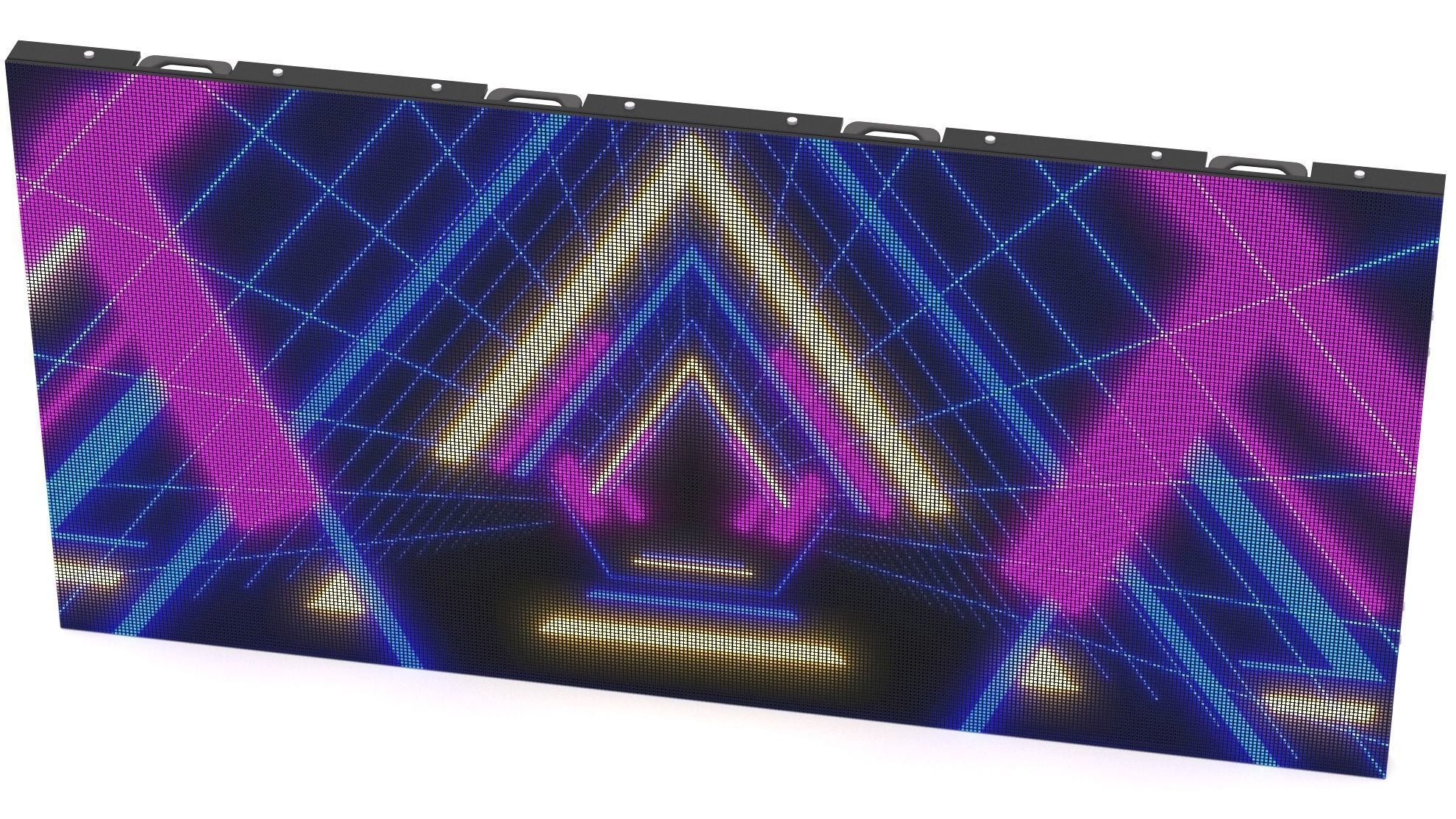 Led Screen Display Stage Panel P5 3D model_6