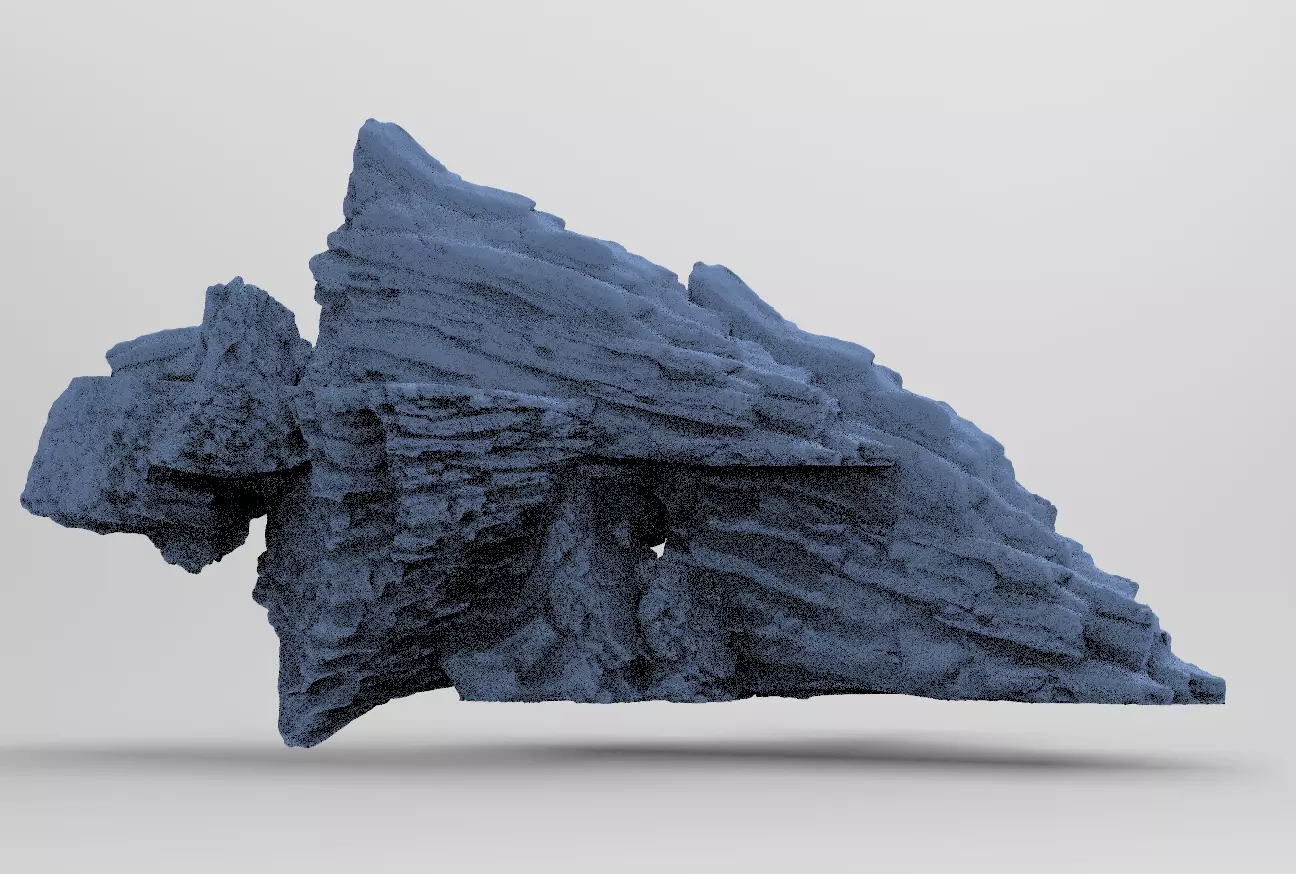 Gothic Cliffs 6 3D model