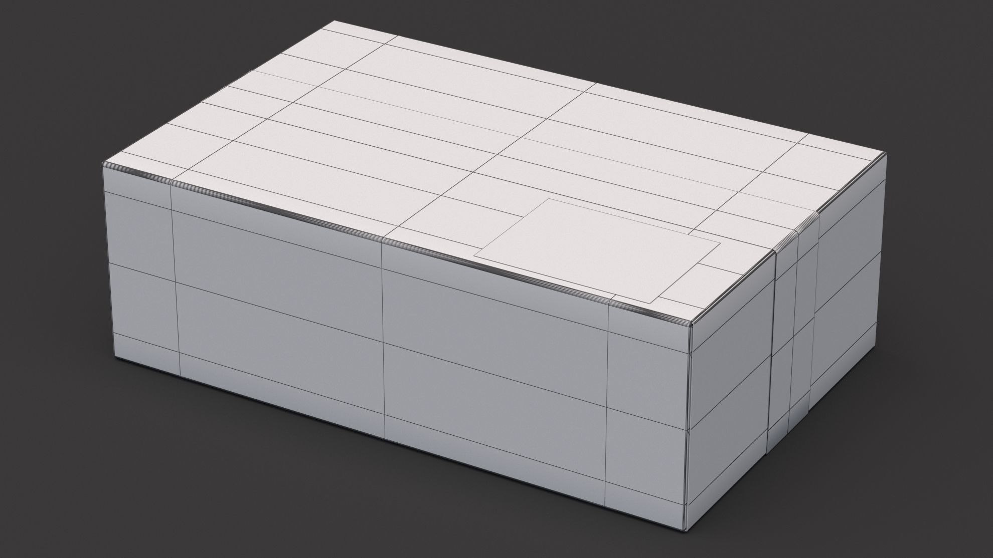 Cardboard Box Amazon 3D model_7