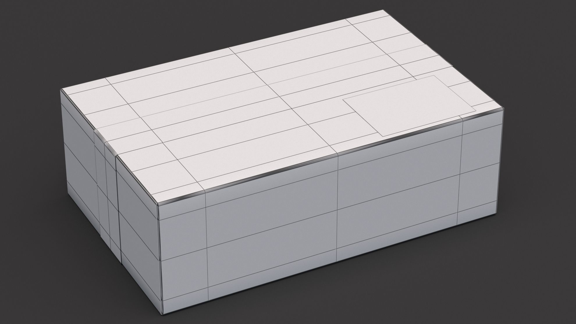 Cardboard Box Amazon 3D model_6