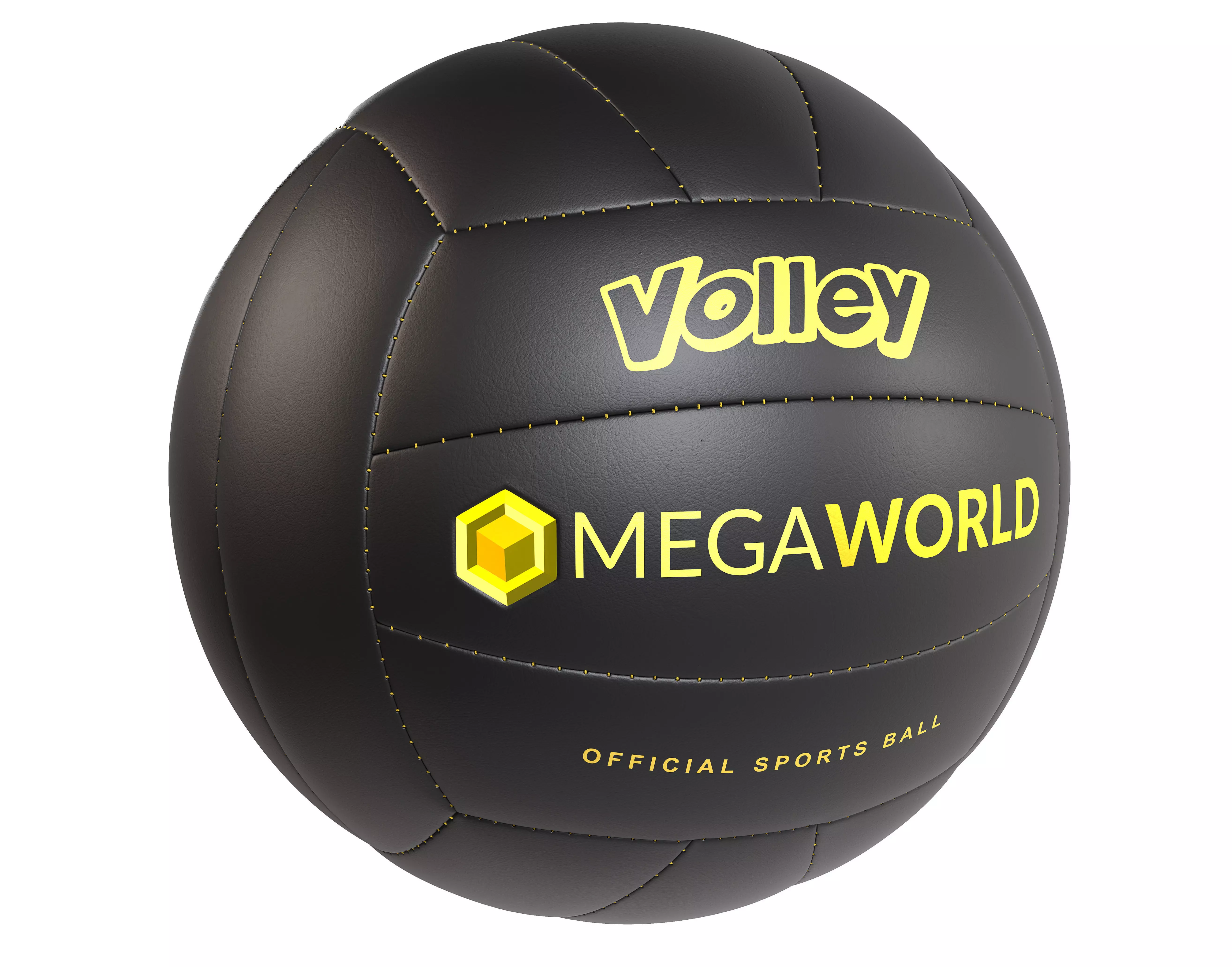 Volleyball 8K Textures 3D model_0