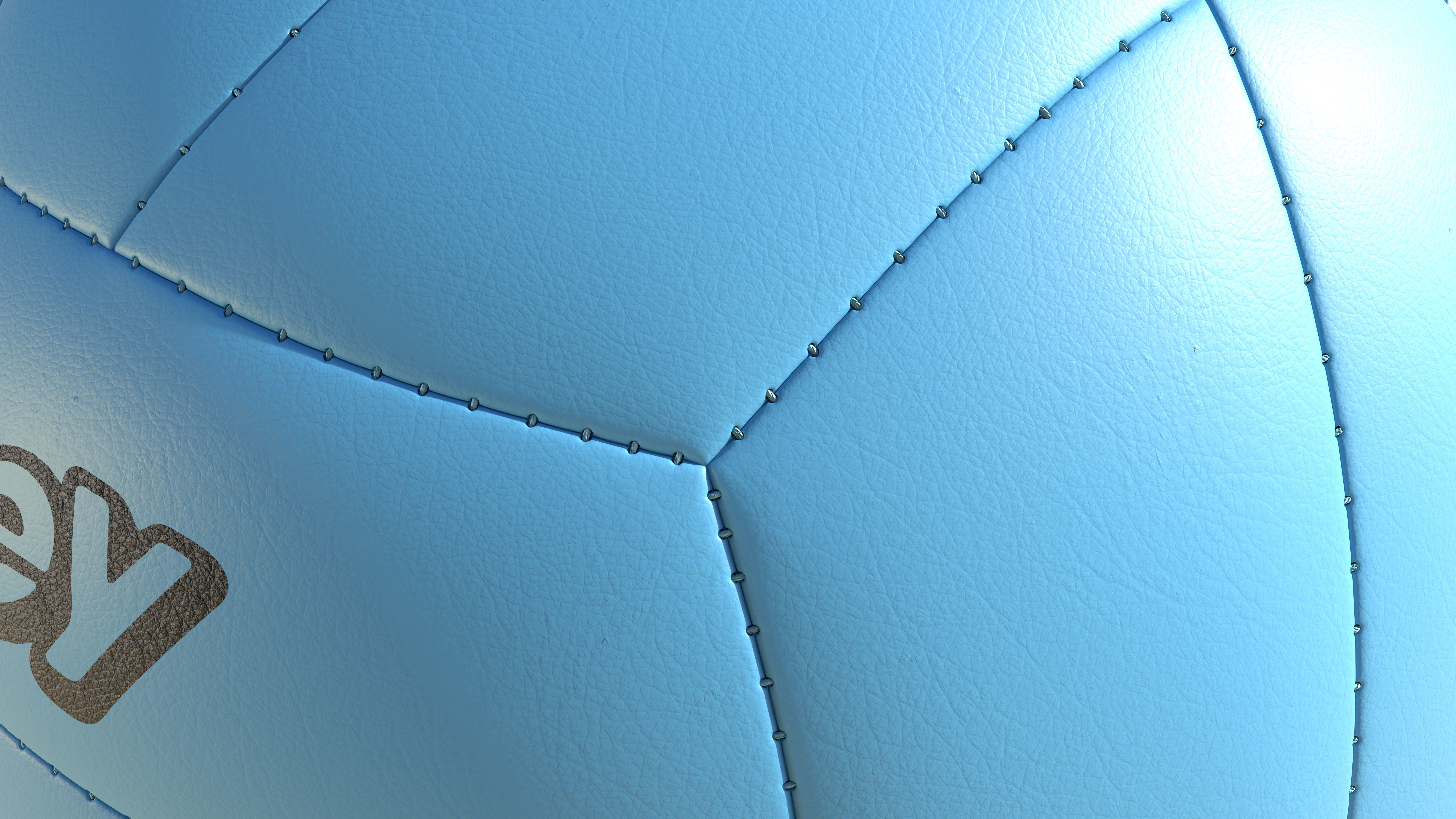 Volleyball 8K Textures 3D model_4