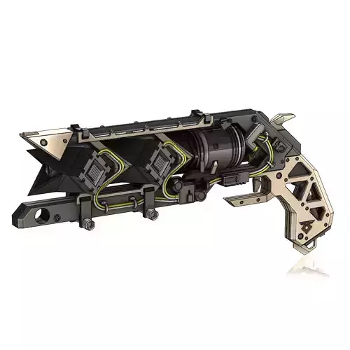 IKELOS HC v1 0 2 Legendary Hand Cannon 3D print model