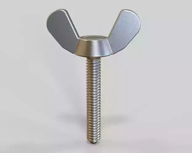 M3 x 20mm Wing Screws 3D print model