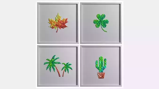 Paper ArtWork 10 3D model