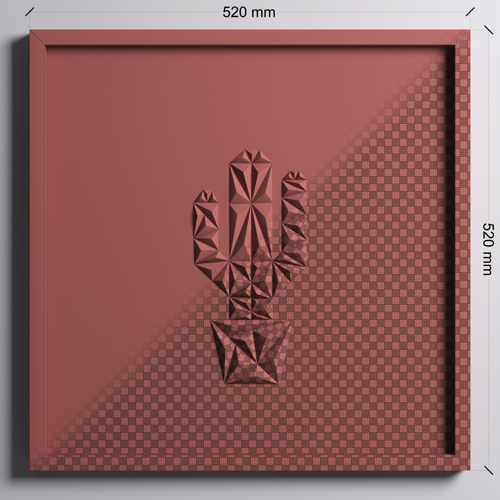 Paper ArtWork 10 3D model_8