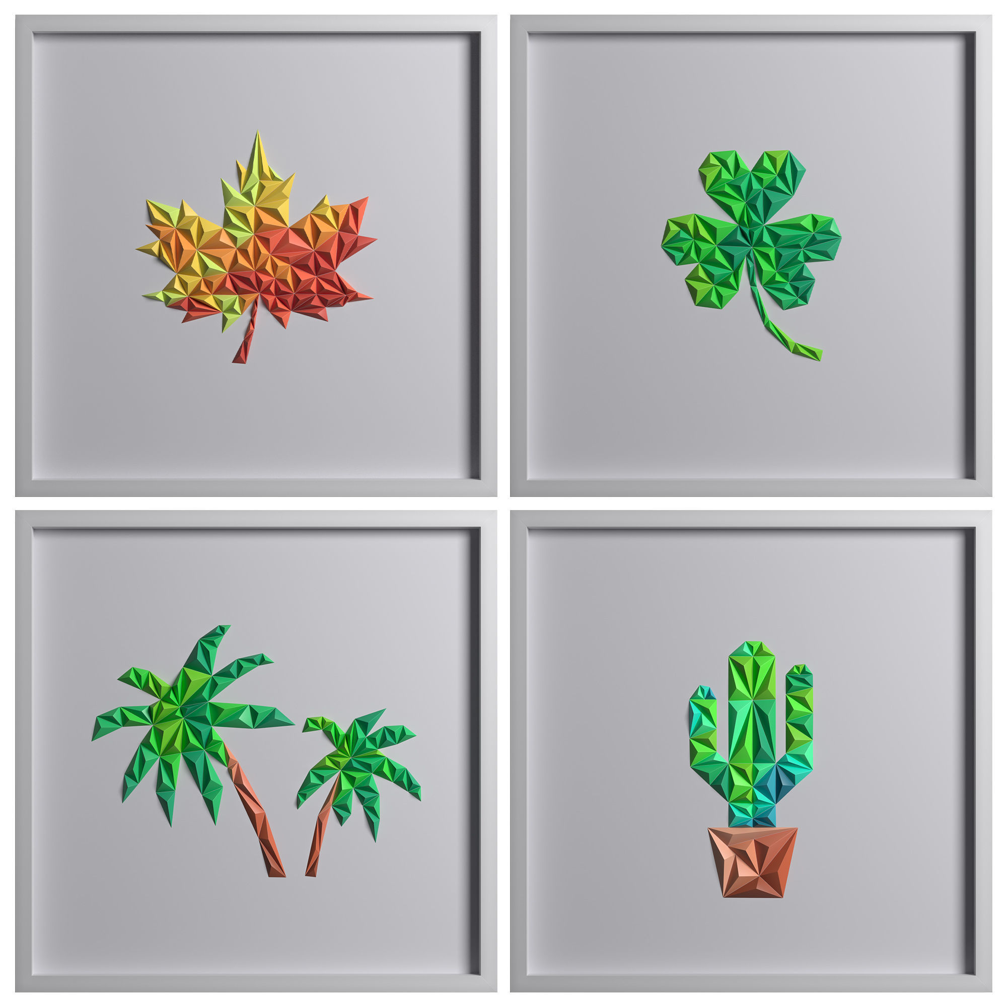 Paper ArtWork 10 3D model_9