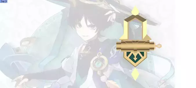 Genshin Impact Scaramouche Wanderer Necklace