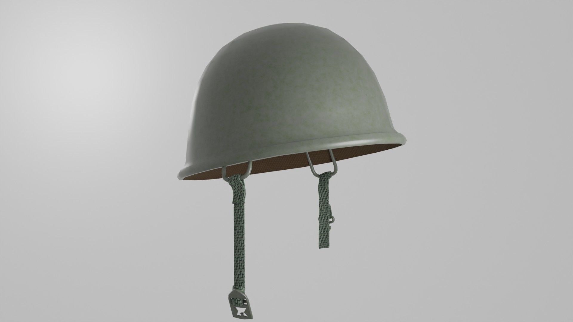 3D Army Helmet USA M1 model Low-poly 3D model_11