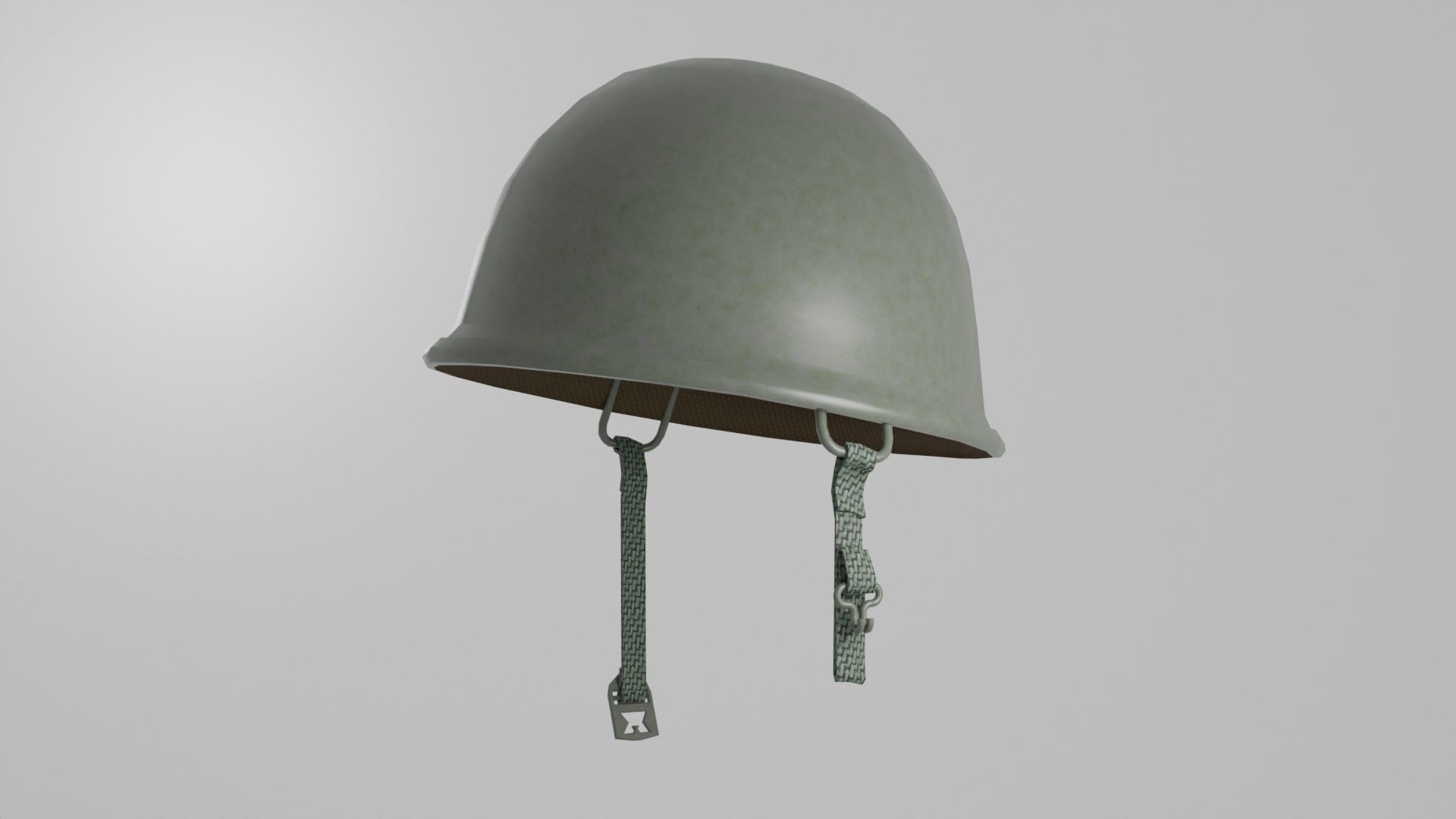 3D Army Helmet USA M1 model Low-poly 3D model_8