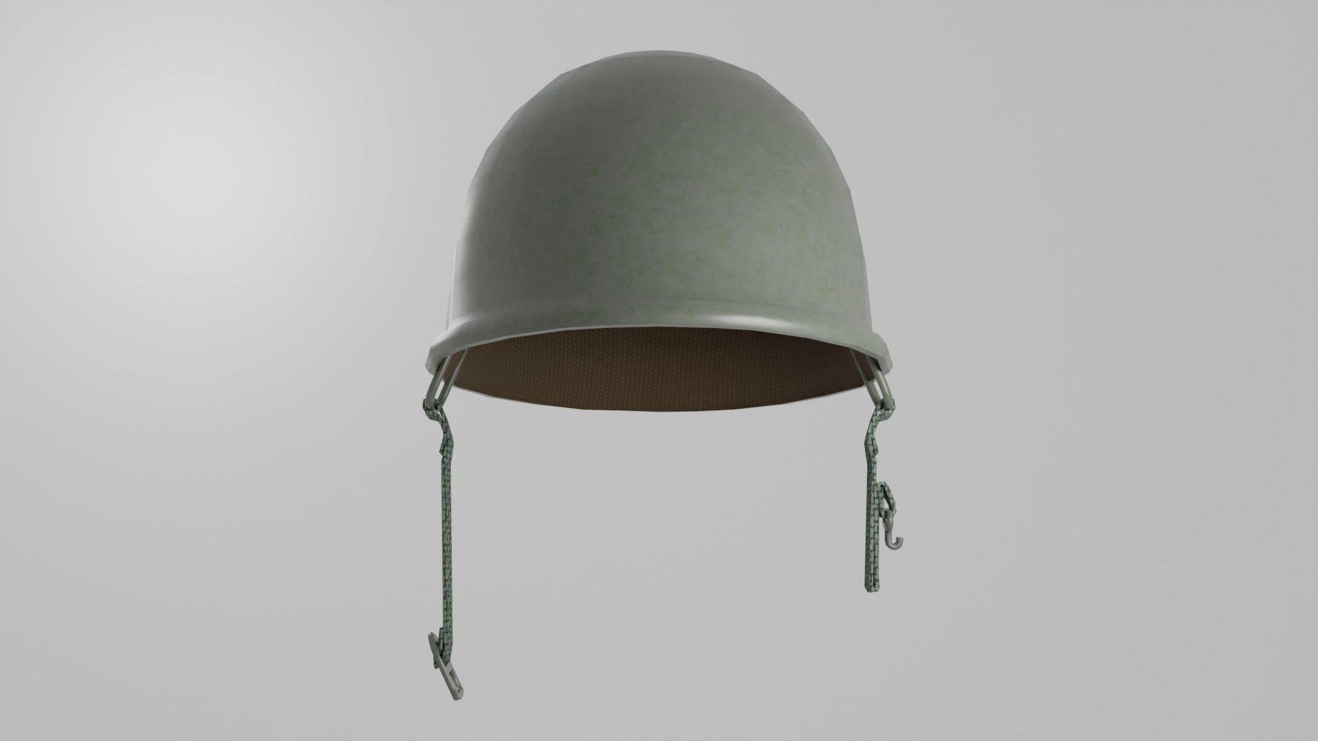 3D Army Helmet USA M1 model Low-poly 3D model_7