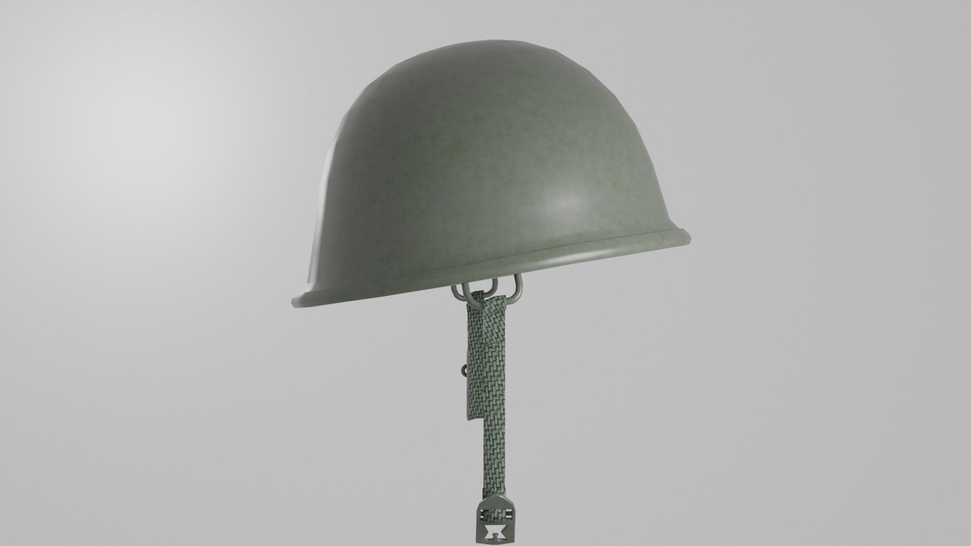 3D Army Helmet USA M1 model Low-poly 3D model_10