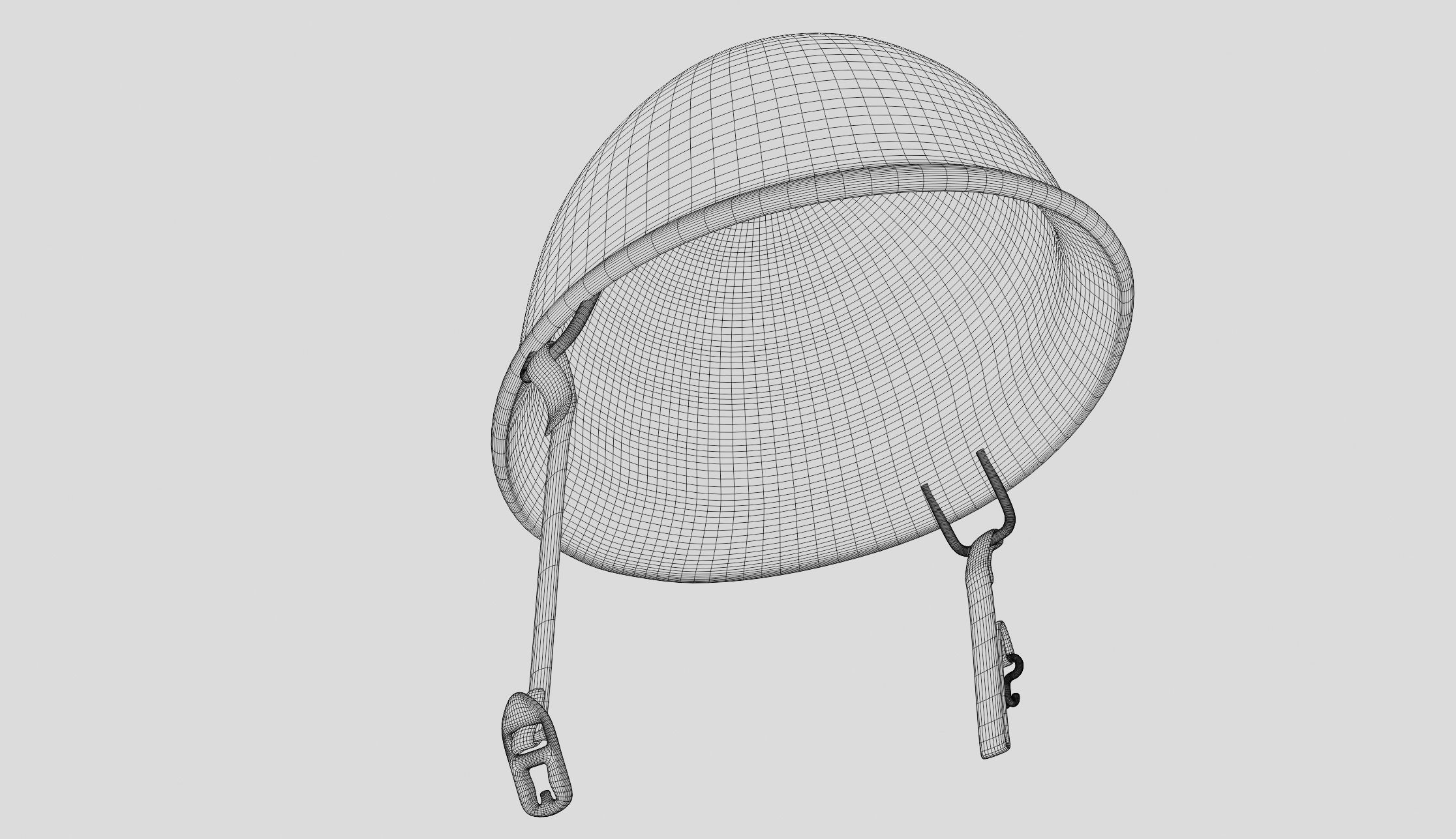 3D Army Helmet USA M1 model Low-poly 3D model_6