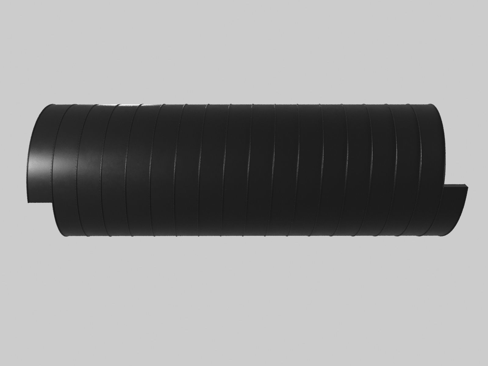Spiral twisted pipes 3D model_5