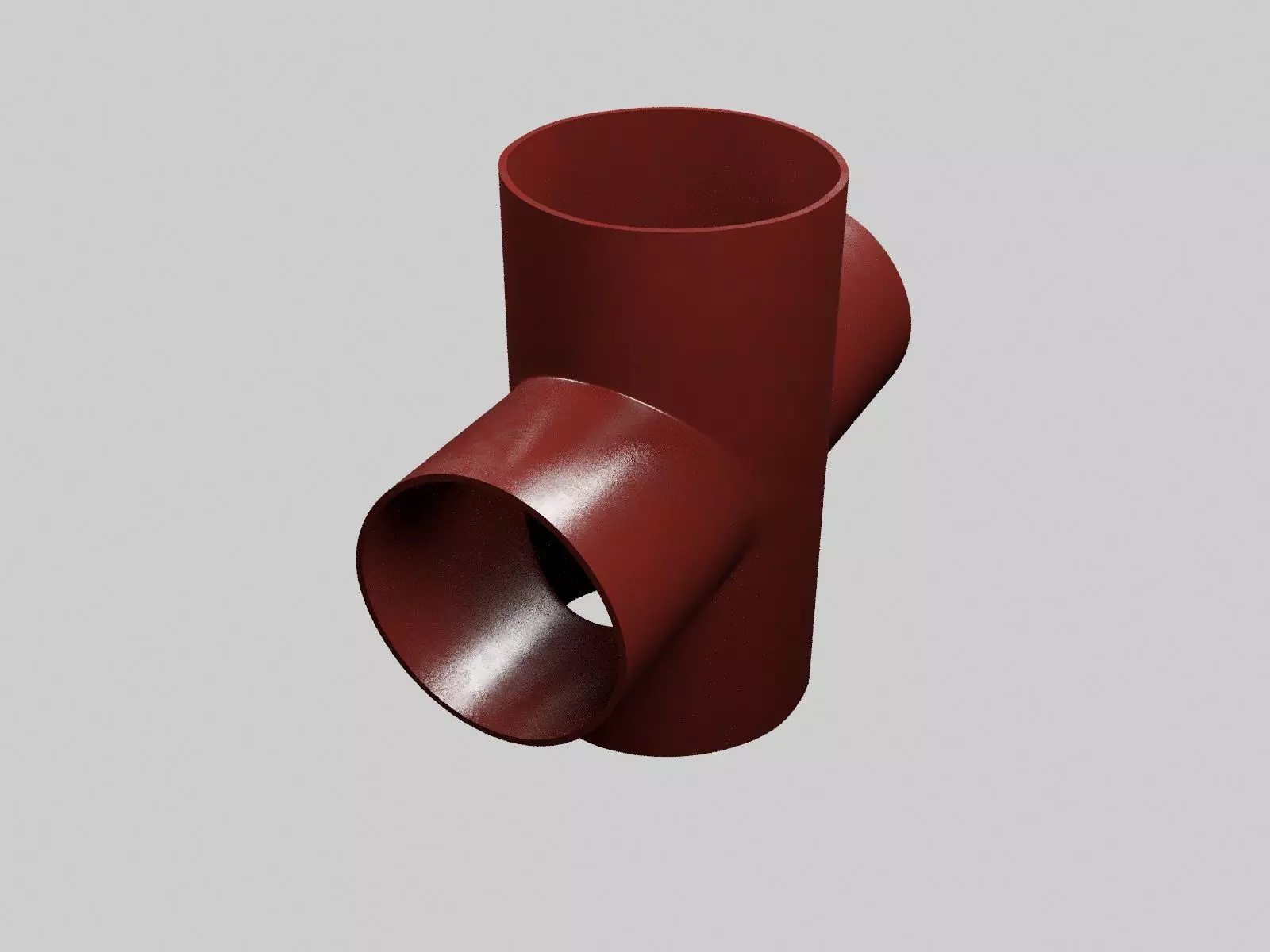 SML cast iron pipes and fittings 3D model_0