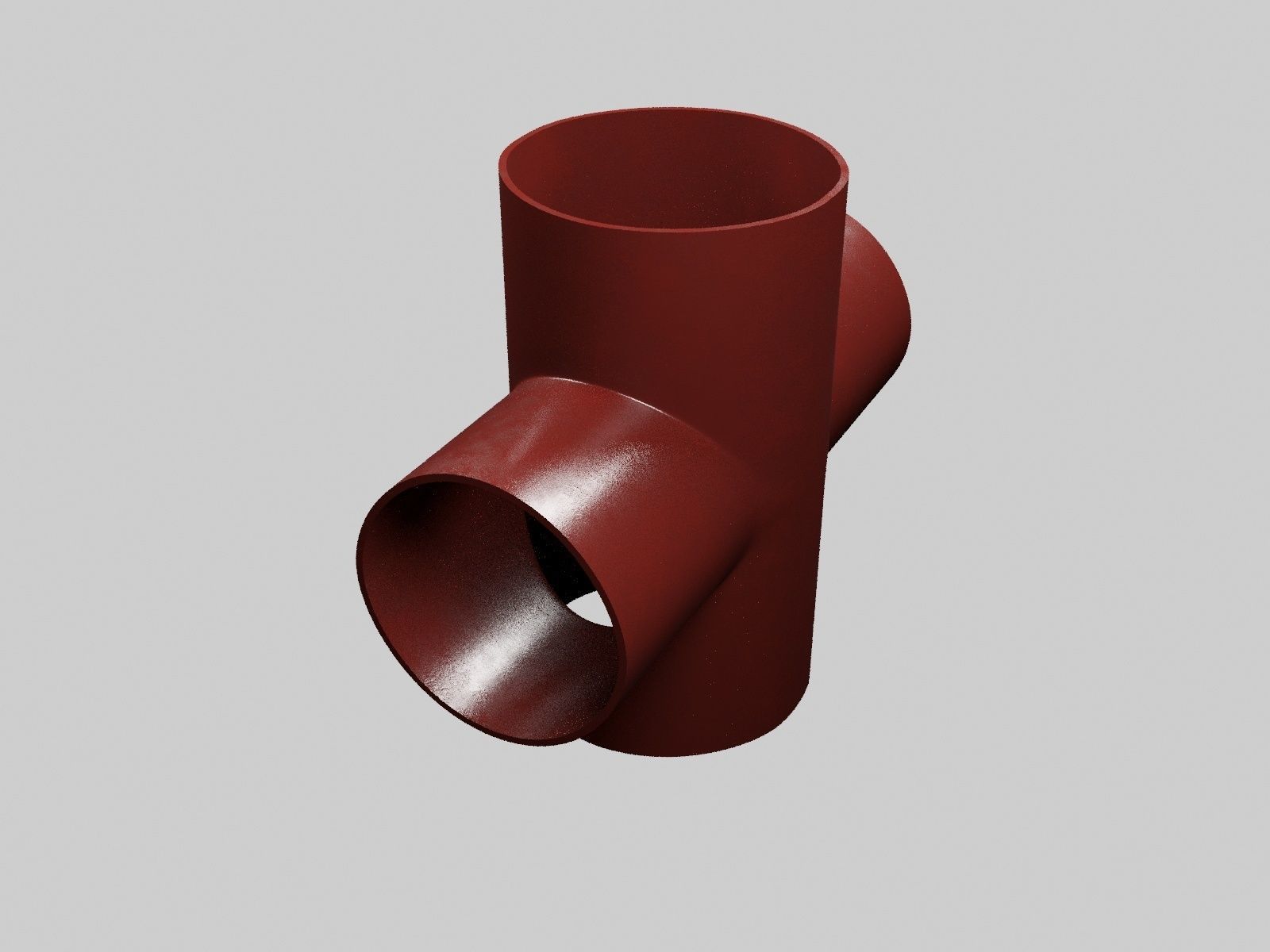 SML cast iron pipes and fittings 3D model_6