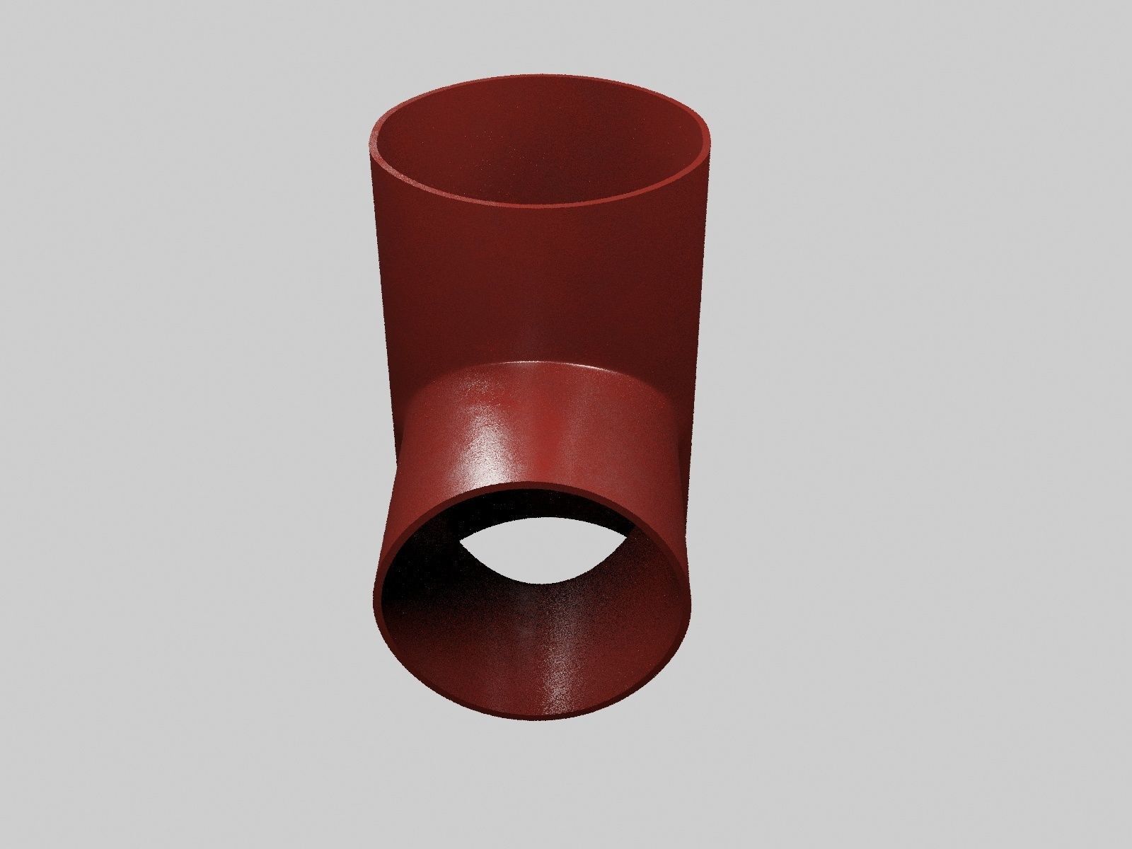 SML cast iron pipes and fittings 3D model_3