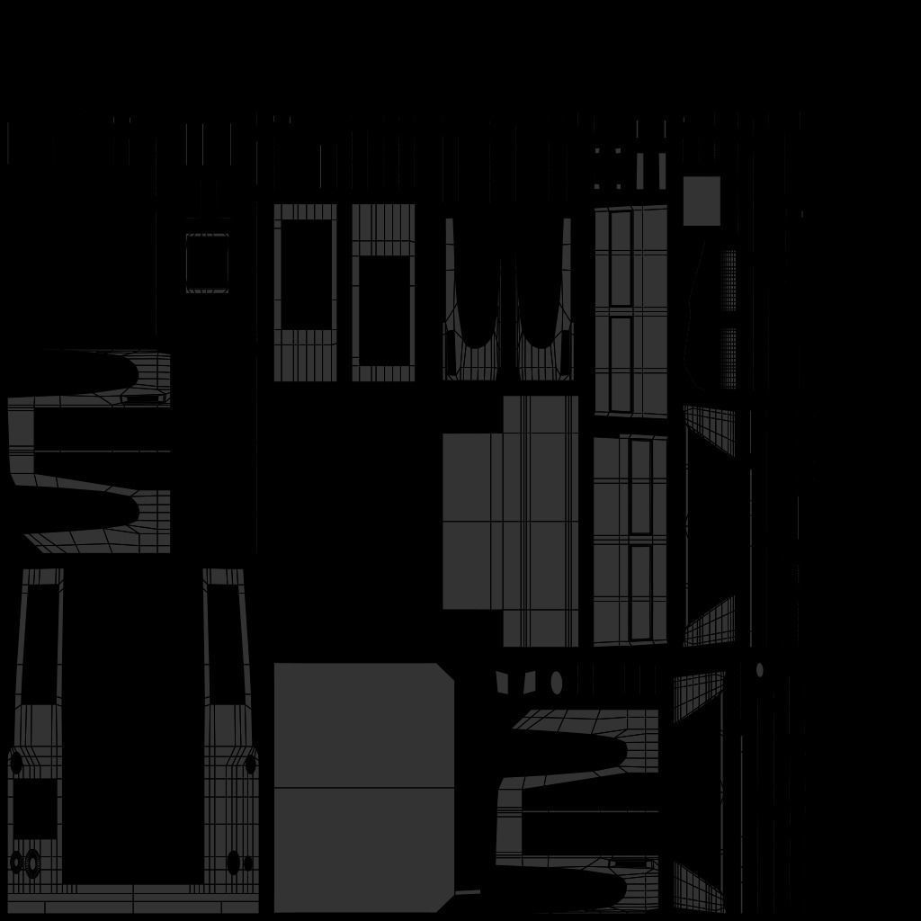 Defender 3D land rover Low-poly 3D model_9