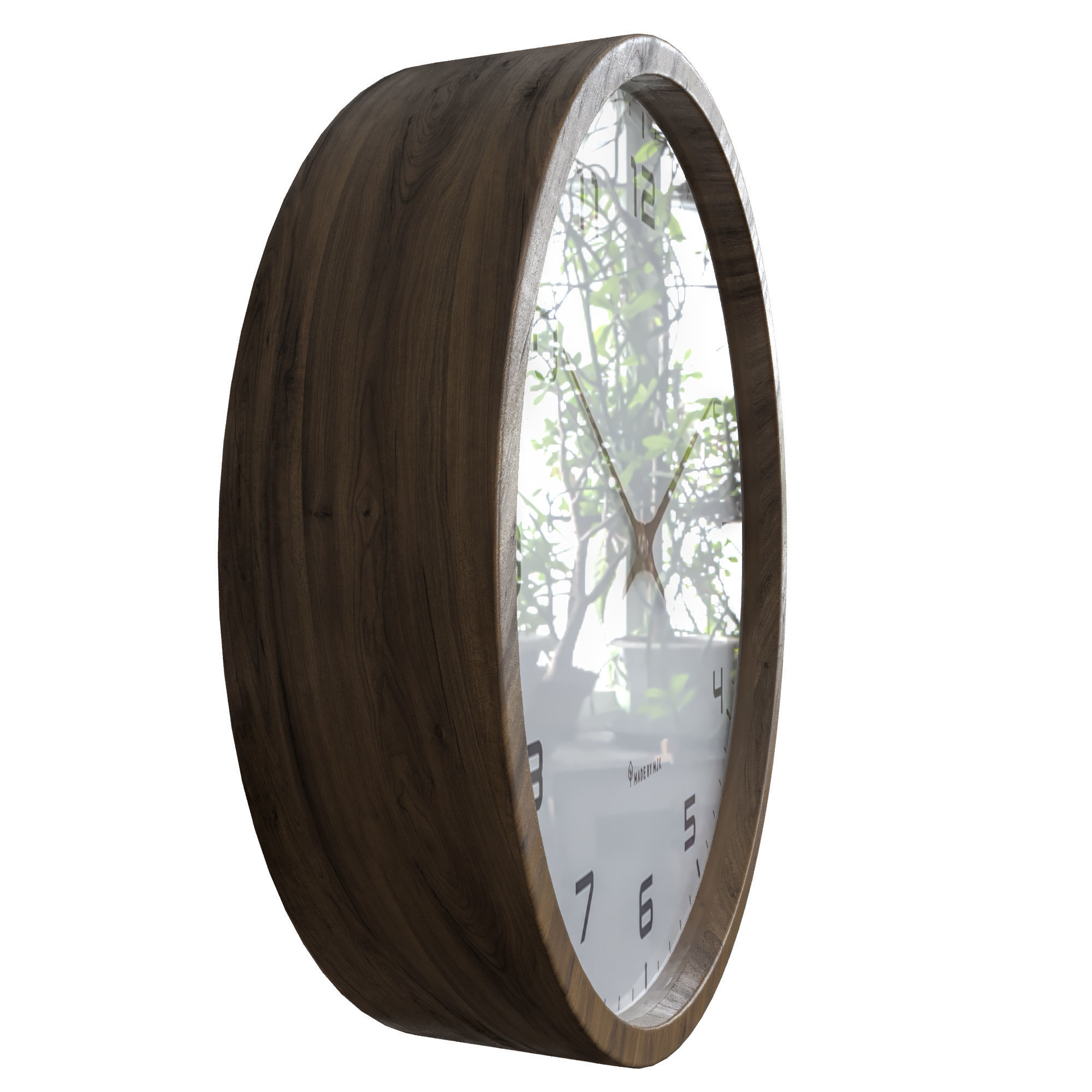 wall clock 8 3D model_1