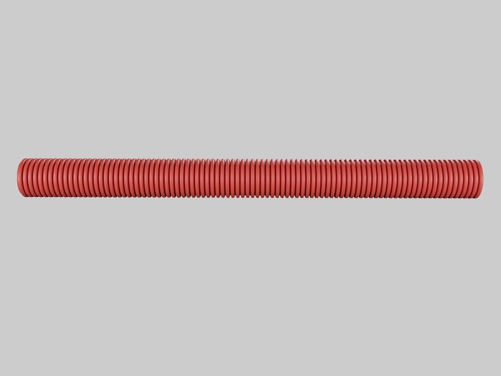 Rigid double-walled corrugated pipes for cable protection 3D model_6