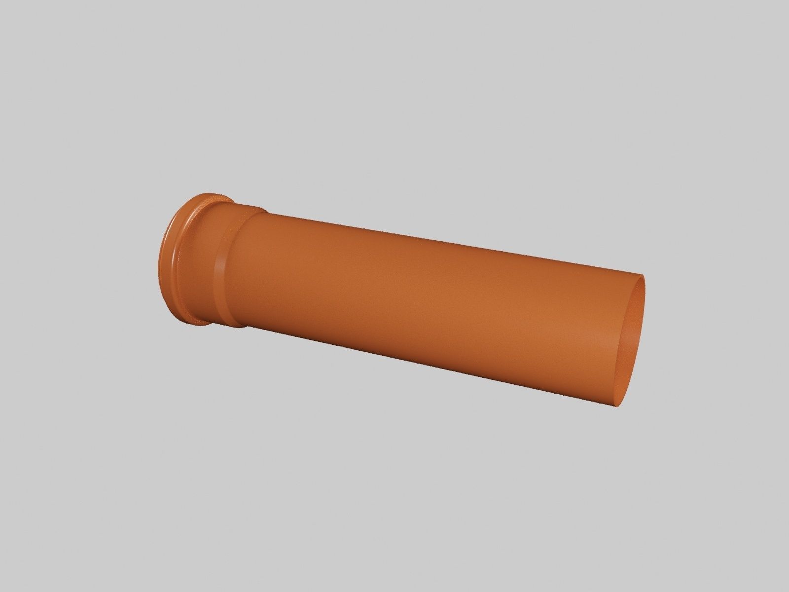 PVC and UPVC pipes 3D model_1