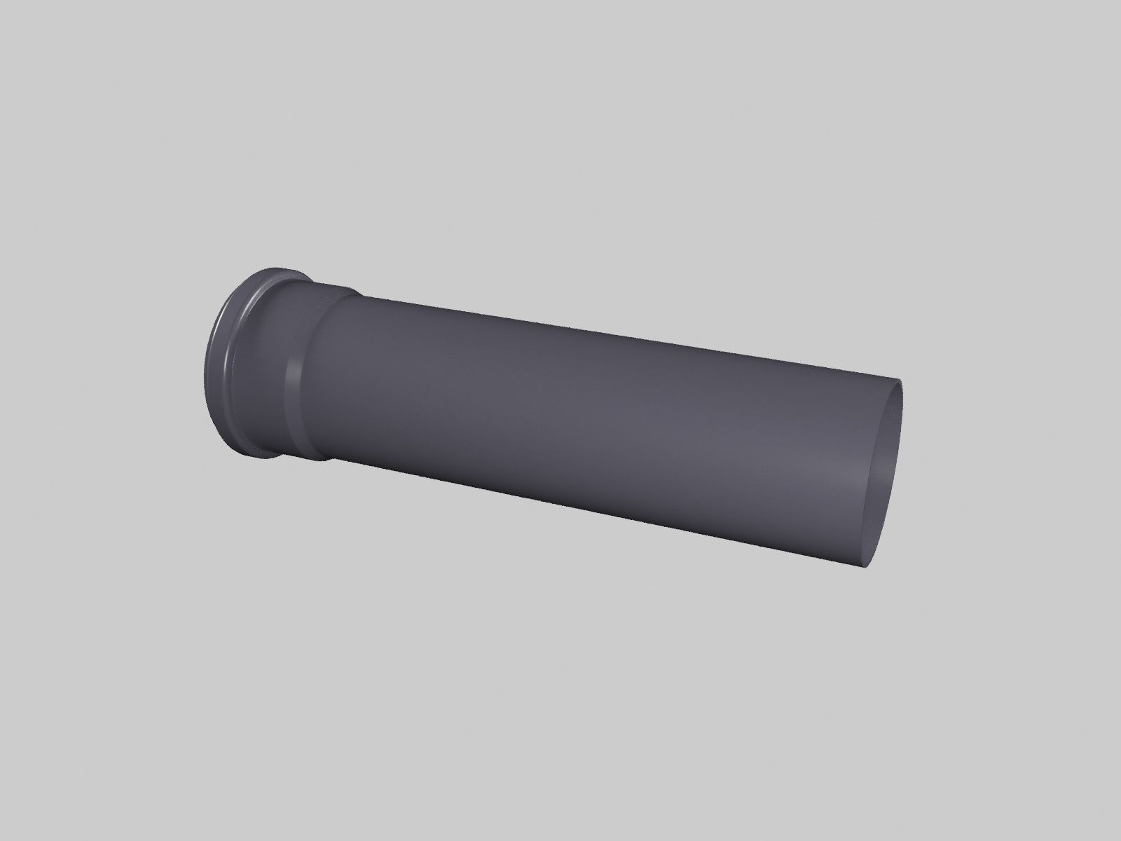 PVC and UPVC pipes 3D model_1