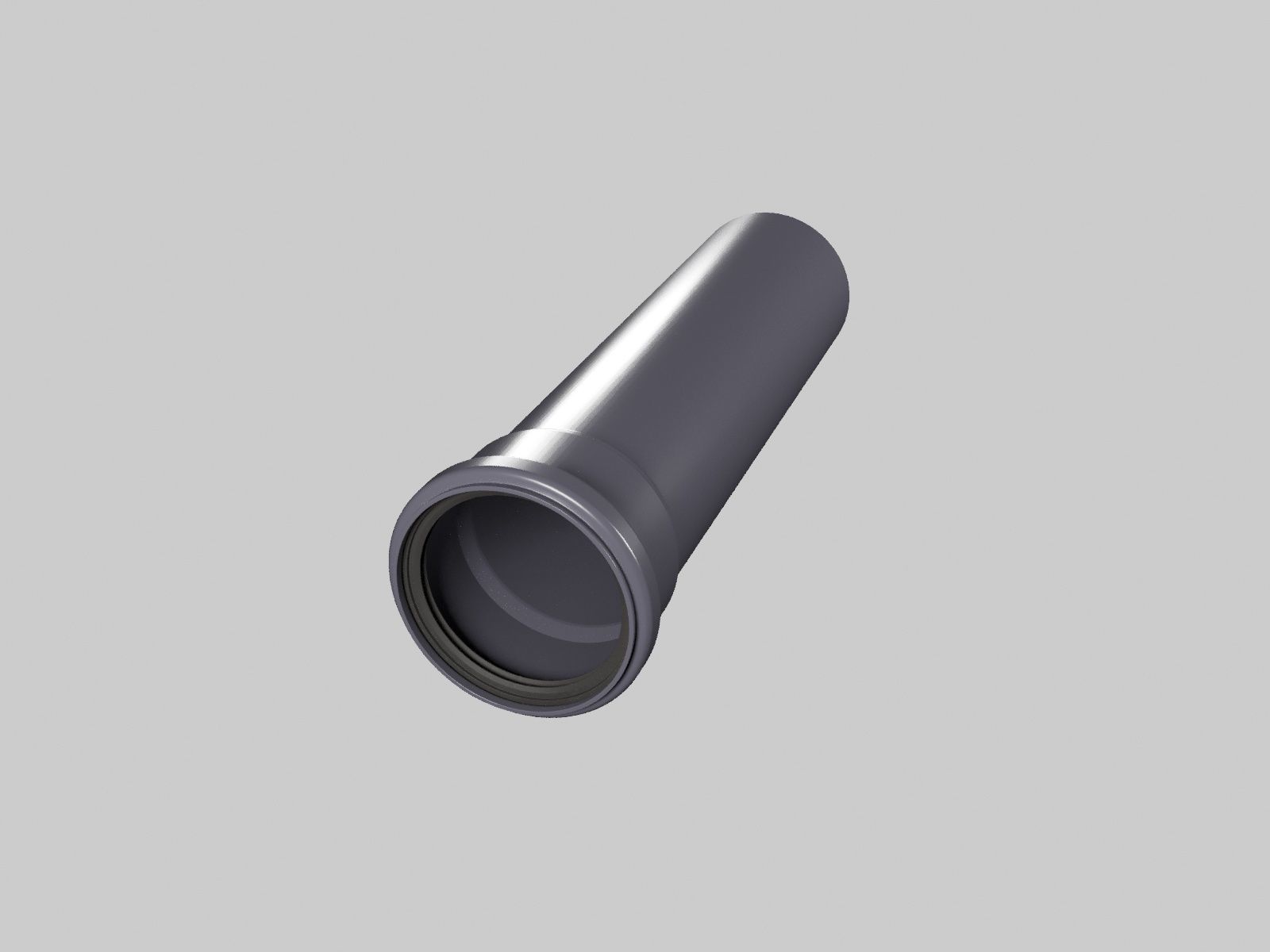 PVC and UPVC pipes 3D model_2
