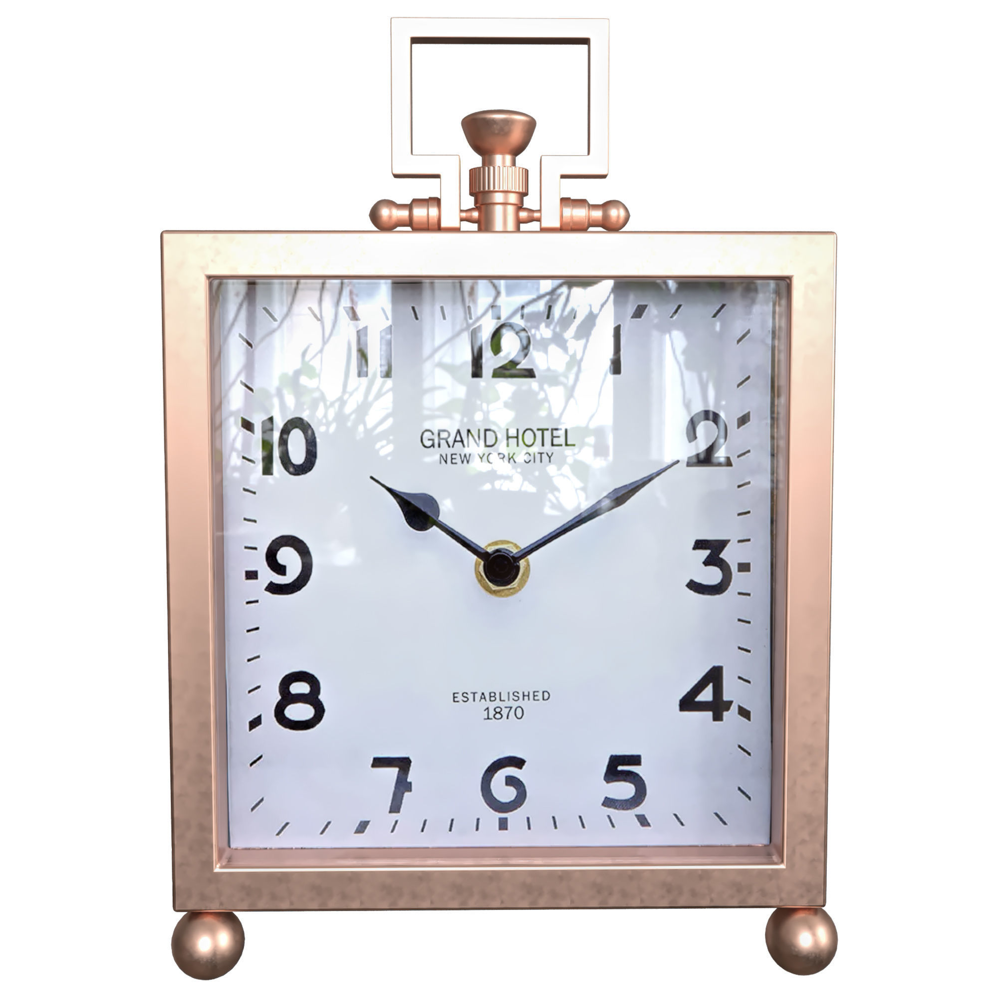 table clock 7 3D model_1