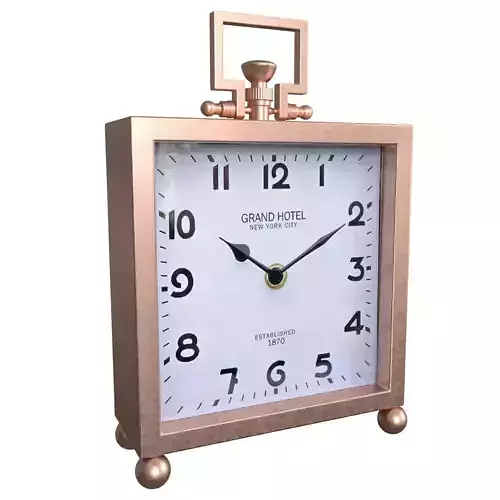 table clock 7 3D model